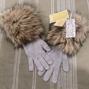 Faux Fur Gloves